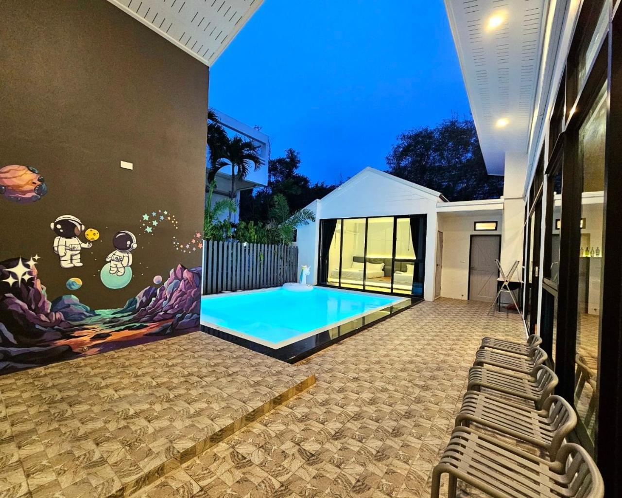 Madaguscar Private Pool Villa-Pattaya Praia de Jomtien Exterior foto